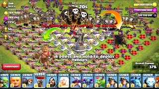 999x King,Queen,Warden VS MAX !! Balloons NEW COC Private Server UPDATE