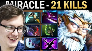 Zeus Dota Gameplay Miracle with 21 Kills and 1104 XPM