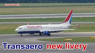 Brand new: Transaero *new livery* Boeing 737-800