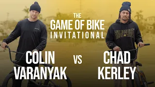 COLIN VARANYAK VS. CHAD KERLEY - THE GAME OF BIKE INVITATIONAL