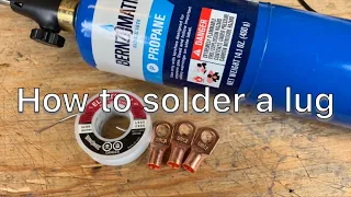 How to Solder a Lug (3 methods compared and tested)