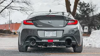 BEST EXHAUST EVER!!! 2022 Subaru BRZ/GR86 Tomei Expreme Ti 80r Catback Exhaust