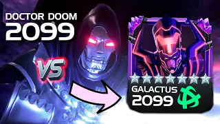 Doctor DOOM 2099 | MCOC | Special Attacks and Moves Gameplay | New 7* star champion Galactus 2099