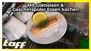 Küchengeräte zweckentfremdet?! Hier kommt der Lachs aus der Spülmaschine! | taff | ProSieben