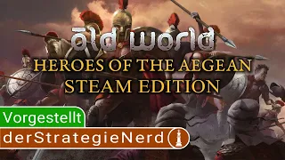 Old World - Heroes of the Aegean DLC STEAM EDITION Vorgestellt | gameplay tutorial deutsch