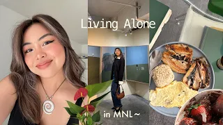 Living Alone in Manila • what I usually eat, zara haul, art fair 2024 & days lately 🥗🥓🍓