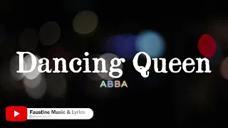 Dancing Queen - ABBA (lyrics)