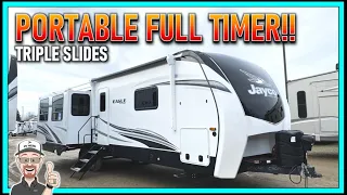 Fifth Wheel Layout in a HIGH End Trailer!! 2022 Eagle 294CKBS