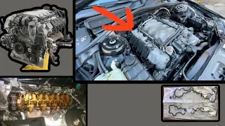 Leaking again…I’ll show how to fix this ( Mercedes m113 engine)