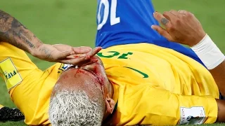 Neymar Jr. ● Horrible Injuries ● 2016/17