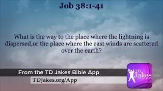 63 God speaks to Job | Job 38:1-41