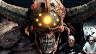 THE DOOM HUNTER! Reacting to Doom Eternal Doom Hunter Reveal QuakeCon 2019!