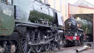 2017 Mainline & Preserved Railways Steam Loco Compilation - an action packed 4K video