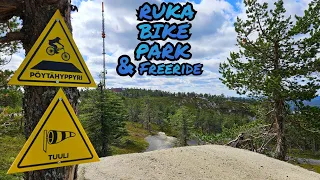 Ruka Bike Park & Freeride 2023 // Trek Rail 5 eMTB