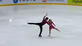 Kirsten MOORE-TOWERS / Michael MARINARO Short Program CS Finlandia Trophy 2021