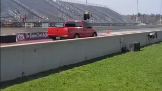 6.0 ls swapped s10 quarter mile time!! Stock lq4 engine