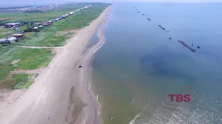 Grand Isle, Louisiana Beach Side Aerial Survey - Flown July 20, 2017