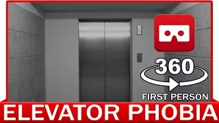 360° VR VIDEO - STUCK IN THE ELEVATOR! - CLAUSTROPHOBIA - VIRTUAL REALITY 3D