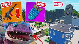 The TILTED TOWERS UPDATE! (Dinosaurs, New Items & More) - Fortnite