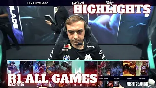 G2 vs MSF - All Games Games Highlights | Round 1 Playoffs LEC Summer 2022 | G2 Esports vs Misfits