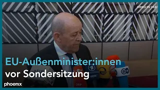 EU-Außenminister:innen vor Sondersitzung zu Sanktionen gegen Russland am 25.02.22