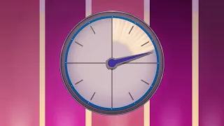 Countdown | The Big Clock | Pink Stripes [4K]