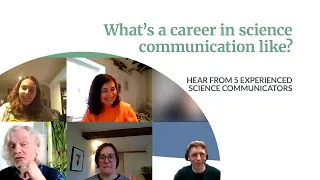 What's a career in science communication like?