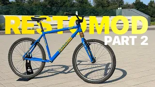 Vintage MTB into a gravel bike? Cannondale F800 Restomod - Part 2