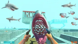 FPS Avatar with all weapons in ocean maze - Animal Revolt Battle Simulator