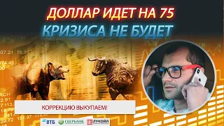 Прогноз курса доллара. Ждет ли нас Кризис. Почему я буду выкупать коррекцию?