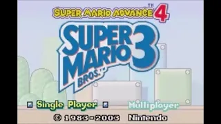 Super Mario Advance 4: Super Mario Bros. 3 (GBA) - Longplay