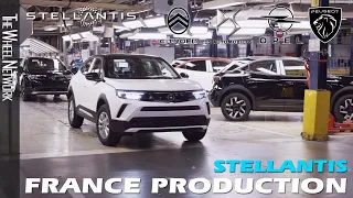 Stellantis Production in France – Citroen, DS, Peugeot, Opel, Vauxhall