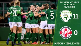 HIGHLIGHTS | Ireland WNT 11-0 Georgia WNT - 2023 FIFA Women's World Cup Qualifier