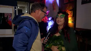 Una fiesta llena de personajes