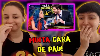 REACT CONVIDADAS QUE DERAM EM CIMA DO DANILO GENTILI NO THE NOITE ft @MaiconKuster | TOM DE HUMOR