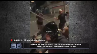 Aksi Nekat Pelaku Tawuran Lempar Sajam Hampir Kena Polisi - 86