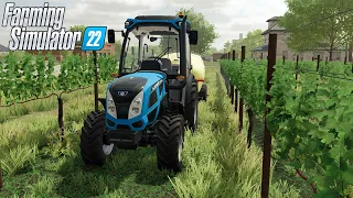 APLICAÇÃO NA PLANTAÇÃO DE UVA | Farming Simulator 22