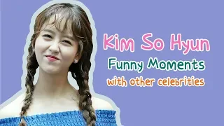 [Eng Sub] Kim So Hyun Funny Moments with Other Celebrities Part 1