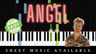 FINNEAS - Angel (Easy Piano Tutorial)