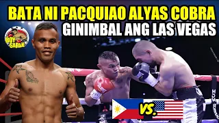 PINOY COBRA NA BATA NI PACQUIAO | GINIMBAL ANG AMERICA