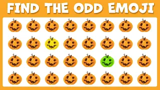 HOW SHARP ARE YOUR EYES #2 l Find The Odd Emoji l Emoji Puzzle | Easy to Hard Puzzle