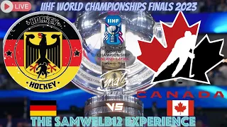 🏆 Clash of Nations: GERMANY 🇩🇪 vs. CANADA 🇨🇦 | 2023 IIHF World Championship Finals Live Replay