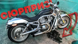 Harley-Davidson с аукциона Copart: V-Rod подкидывает работенку