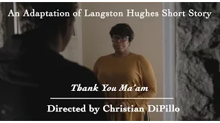 Thank You Ma'am (Short Film)