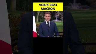Les vœux 2023 d'Emmanuel Macron ✨ (extrait #4)