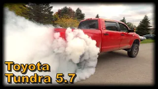 Toyota Tundra 5.7 Massive Burnout