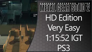 MGS2: HD Edition | PS3 | Very Easy | Any% | 1:15:52 IGT