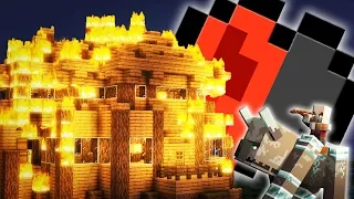 LEÉGETT A MINECRAFT HÁZAM! MINECRAFT MESTERFOKON 15.