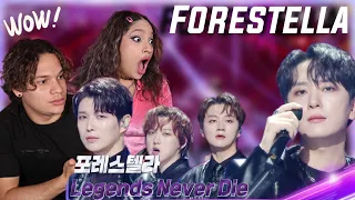 BASS APPRECIATION! Waleska & Efra React to Forestella - Legends Never Die [불후의 명곡2 전설을 노래하다