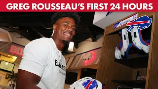 Greg Rousseau's First 24 Hours in Buffalo! | Buffalo Bills